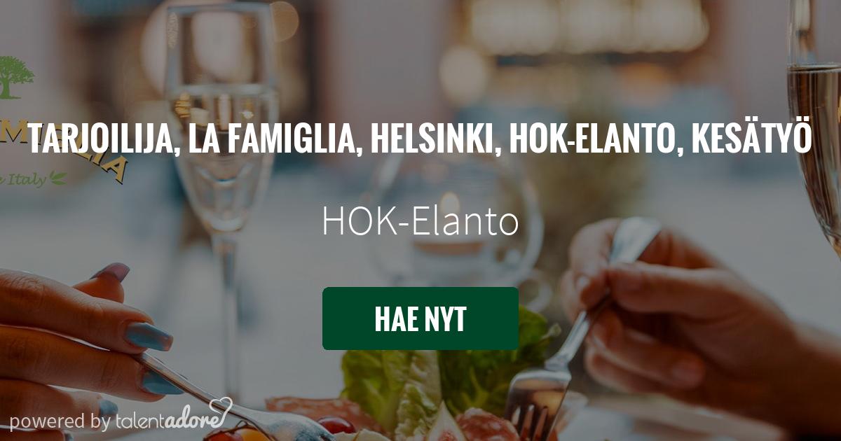 hok elanto kesätyö