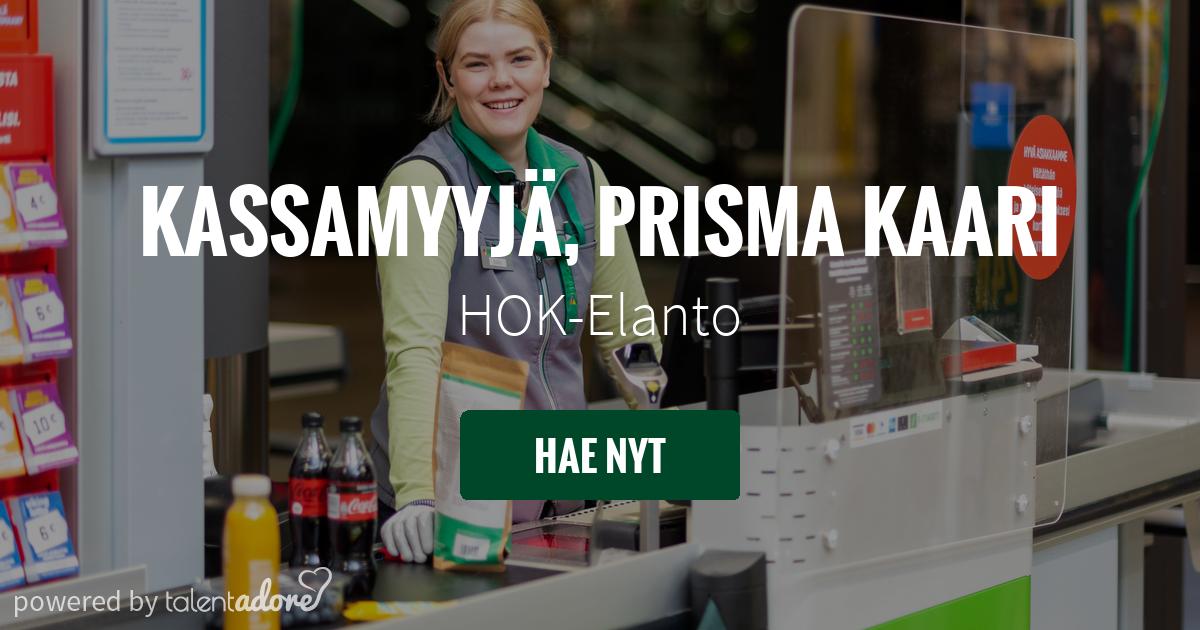 Kassamyyjä, Prisma Kaari | HOK-Elanto | TalentAdore - Edistyksellinen  Hakijakokemus