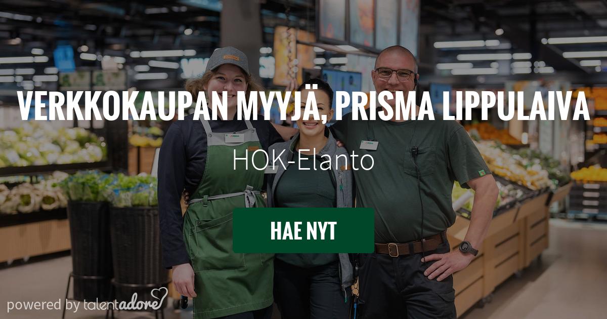 Verkkokaupan Myyjä, Prisma Lippulaiva | HOK-Elanto | TalentAdore ...