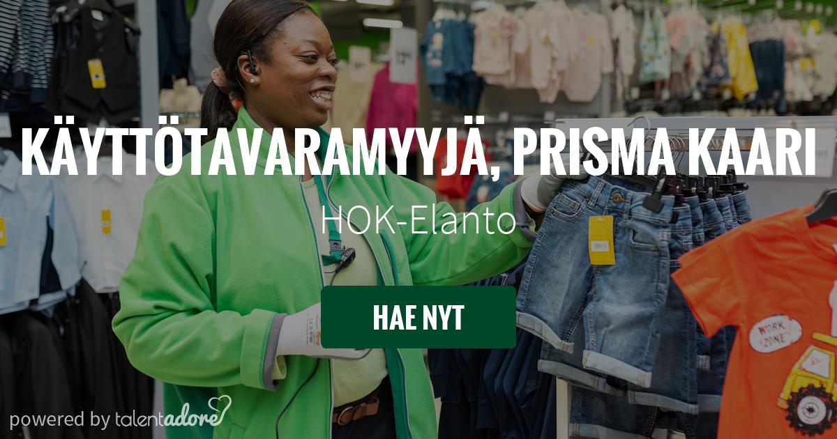 Käyttötavaramyyjä, Prisma Kaari | HOK-Elanto | TalentAdore -  Edistyksellinen Hakijakokemus